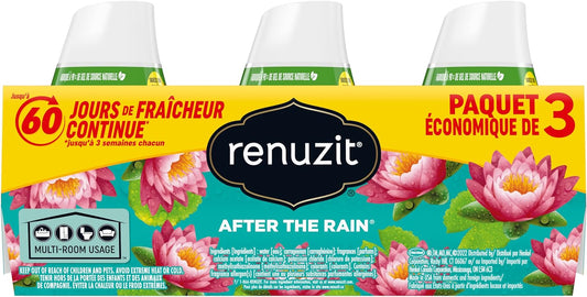 Renuzit Adjustables Air Freshener, After The Rain, 3 Count
