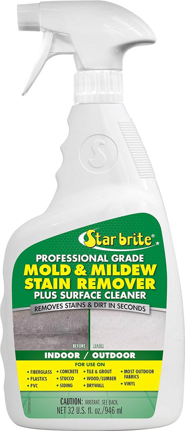 STAR BRITE Professional Grade Mold & Mildew Stain Remover - 32 OZ (120032)