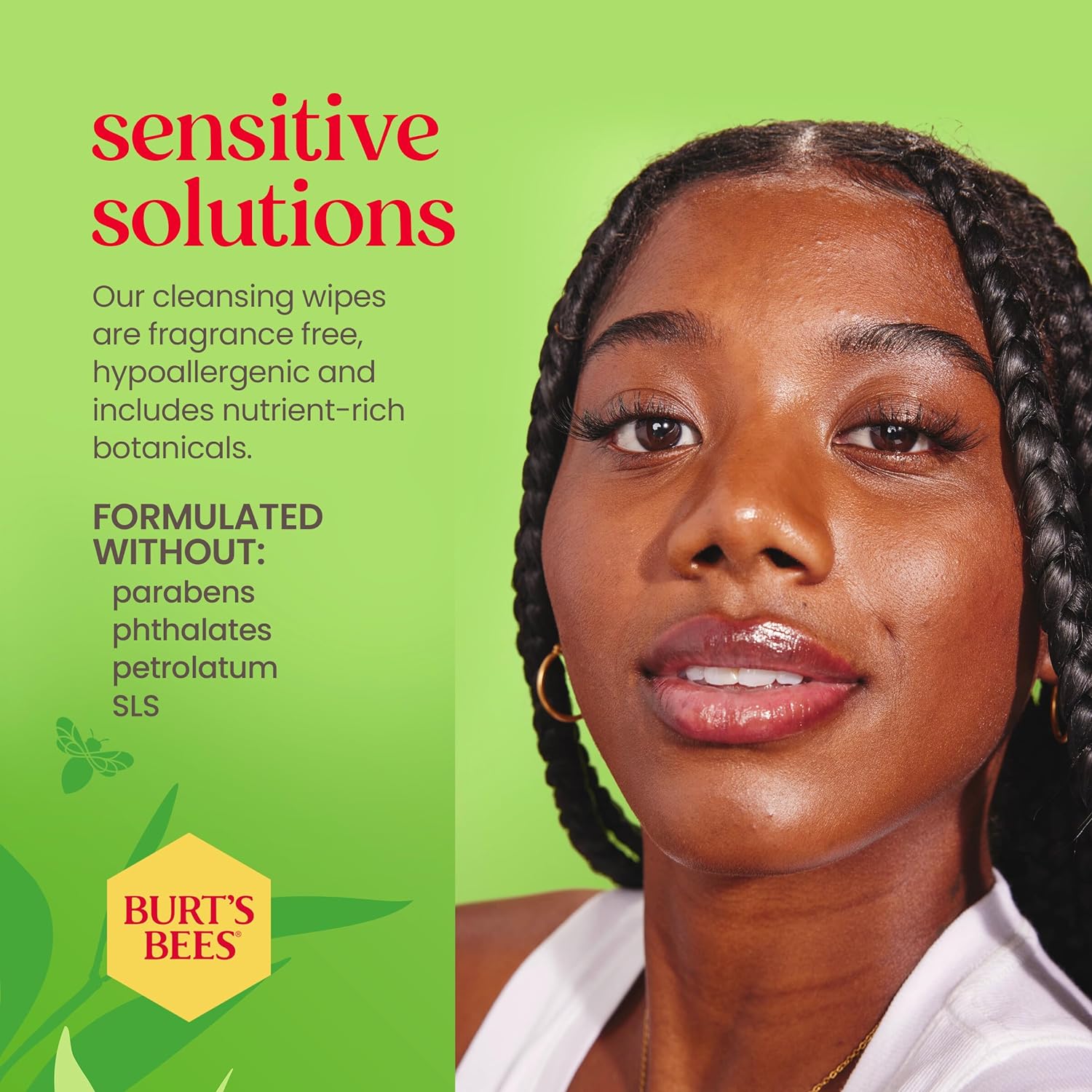 Burt's Bees Aloe Vera Face Wipes, Mothers Day Gifts for Mom for Sensitive Skin, Soothing Makeup Remover & Facial Cleansing Towelettes, 30 Count (Pack of 3) : Beauty & Personal Care