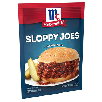 Mccormick Sloppy Joes Seasoning Mix, 1.31 Oz (Pack Of 12)