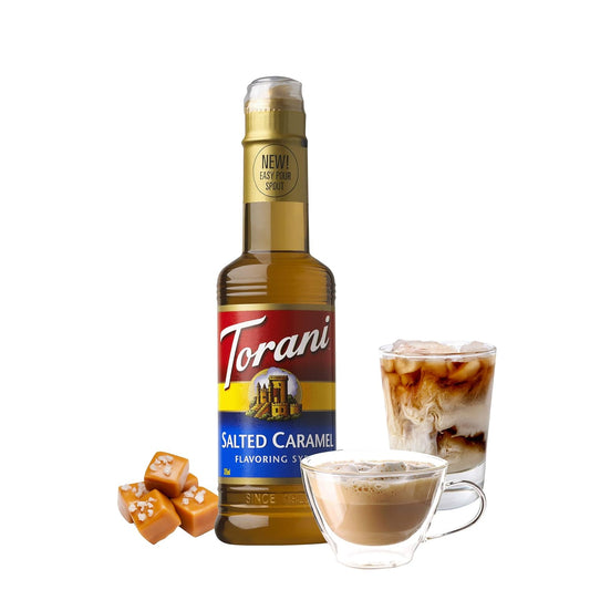 Torani Syrup, Salted Caramel, 12.7 Oz, 4Count