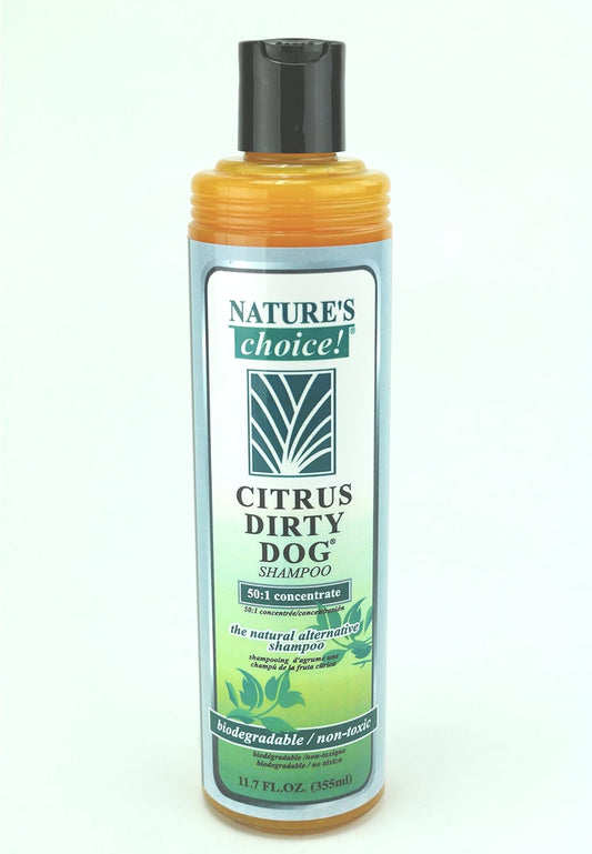 Nature'S Choice Citrus Dirty Dog Shampoo 50:1 11.7 Fl. Oz