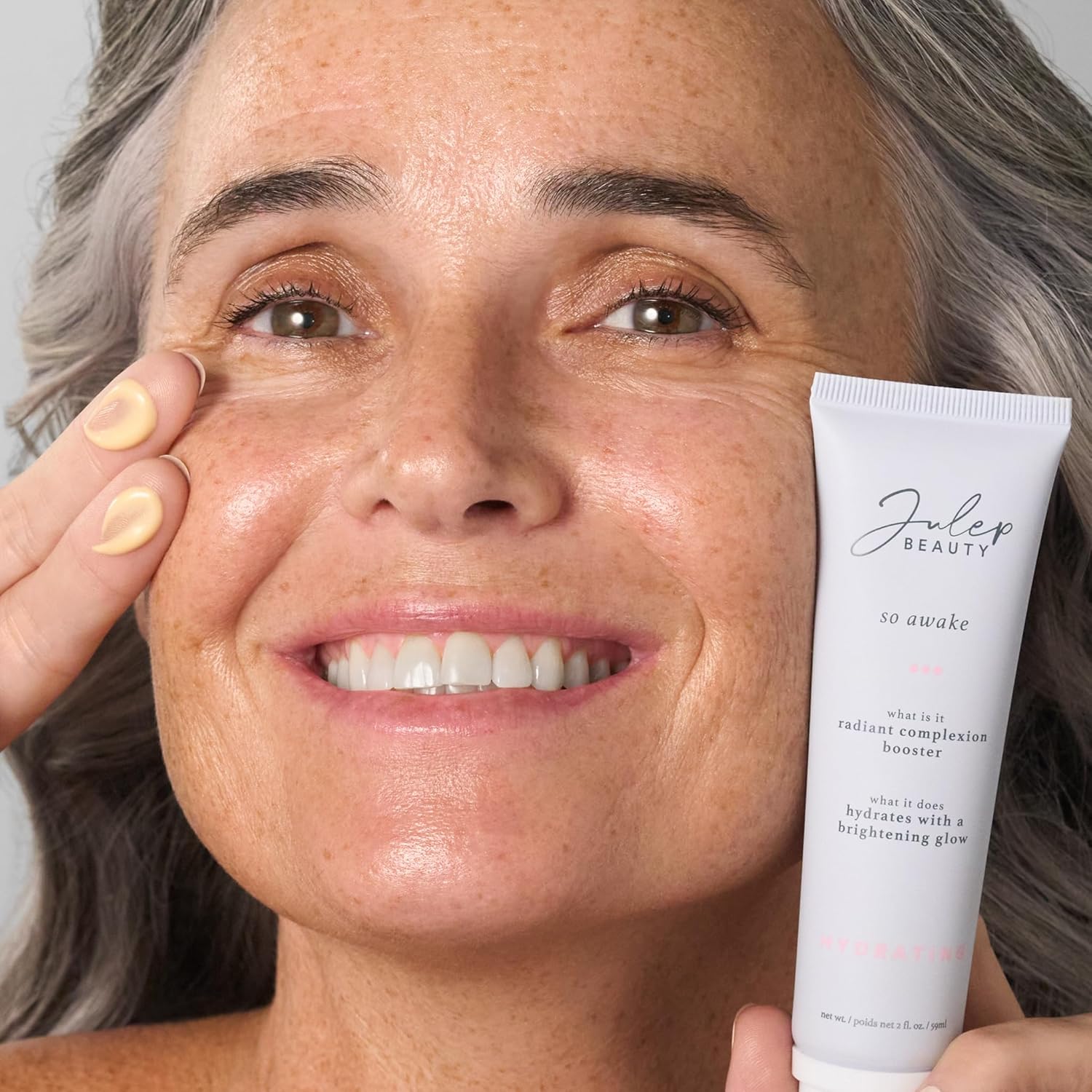 Julep So Awake Snail Mucin Radiant Complexion Booster & Moisturizer | Natural Glow Enhancer | Brightening Daily Moisturizer And Primer For Face | For Dry And Dull Skin, 2.5 Oz : Beauty & Personal Care