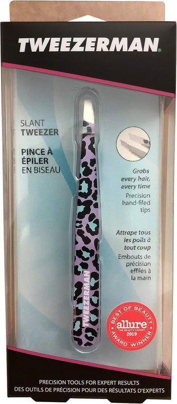 Tweezerman Leopard Slant Tweezer : Amazon.co.uk: Health & Personal Care