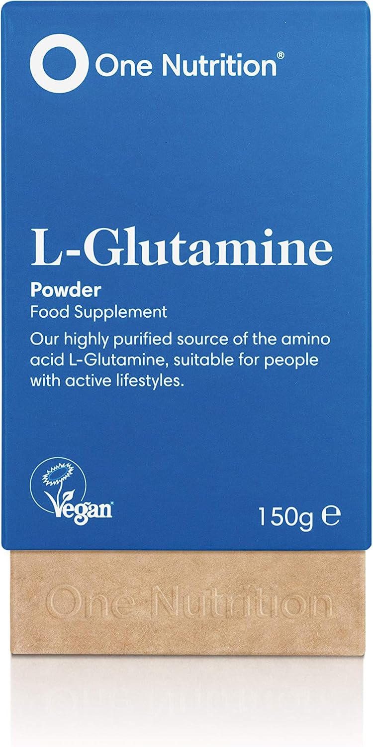 One Nutrition L-Glutamine - Highly Purified Amino Acid - No Fillers - No Binders - Sportsnutrition Supplement - 150G Powder