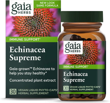 Gaia Herbs Echinacea Supreme Liq Phyto-Capsules, 30 Count (Pack Of 2)