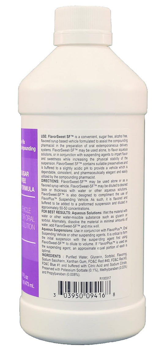 Humco 9416001 Flavor Sweet Sf Compounding Oral Suspension, 16Oz : Health & Household