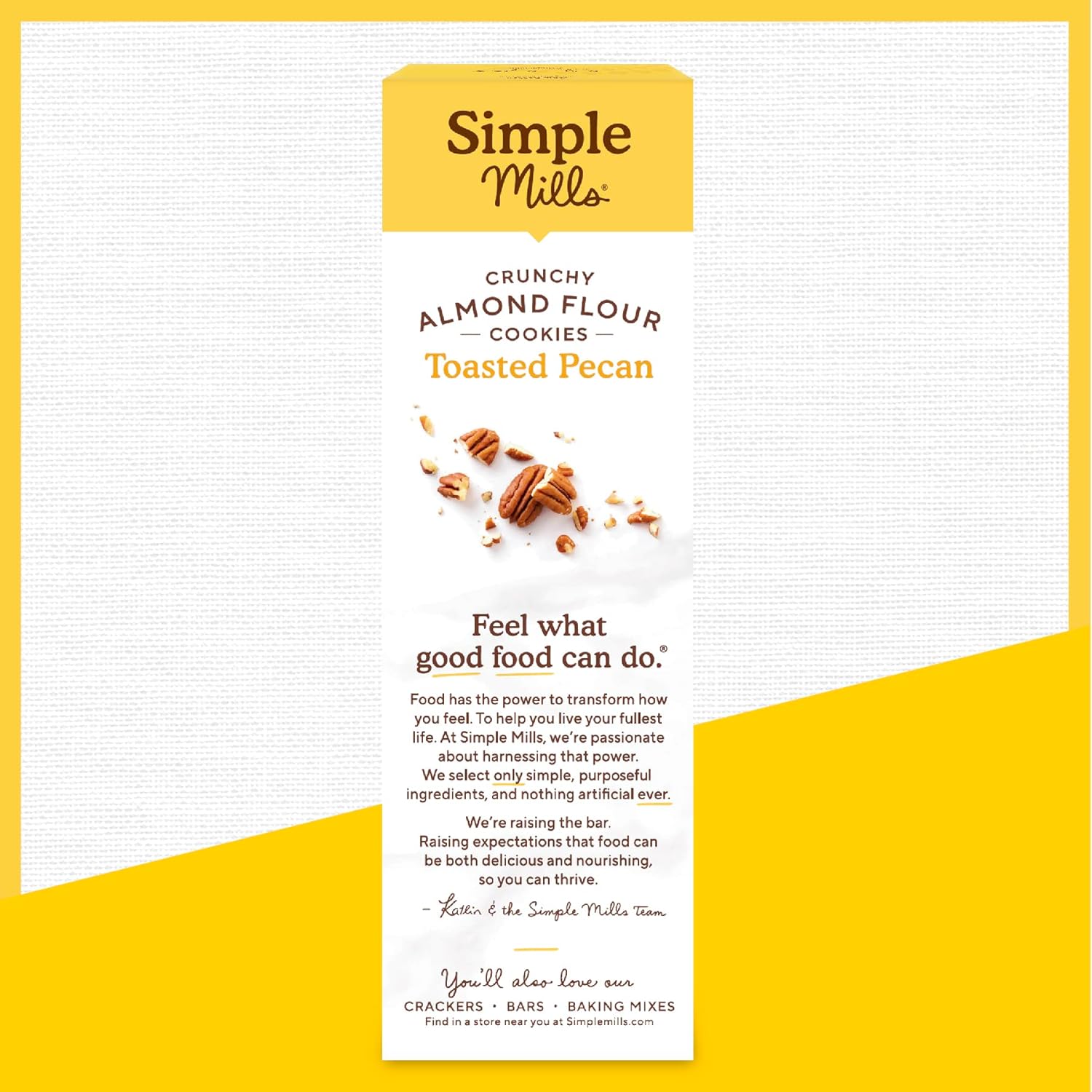 Simple Mills Almond Flour Crunchy Cookies Variety Pack (Chocolate Chip, Double Chocolate Chip, Toasted Pecan) - Gluten Free, Vegan, Healthy Snacks, Made With Organic Coconut Oil, 5.5 Ounce (Pack Of 3)