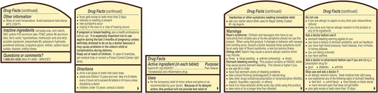 Bayer Aspirin Low Dose 81 Mg, Enteric Coated Tablets, Doctor Recommended, Secondary Prevention Of Cardiovascular Disease, 300 Safety Coated Tablets