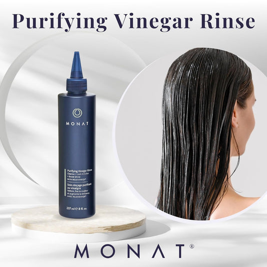 Monat Purifying Vinegar Rinse - Nourishing Moisturizing Elixir For Shiny, Soft, Smooth And Lustrous Hair