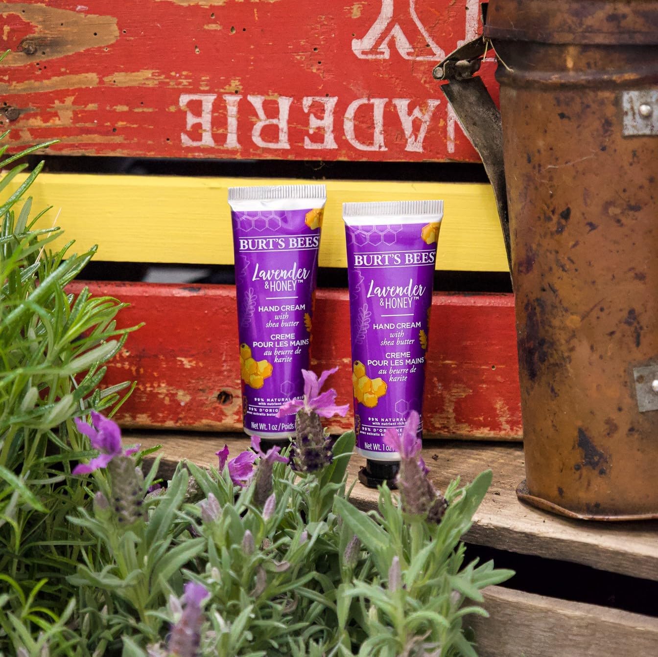 Burt’s Bees Hand Cream for Very Dry Hands, Lavender & Honey, Hand Moisturiser With Shea Butter, 28.3g, Packaging May Vary : Amazon.co.uk: Beauty