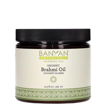 Banyan Botanicals Brahmi Oil with Coconut Base ? Organic Massage Oil w
