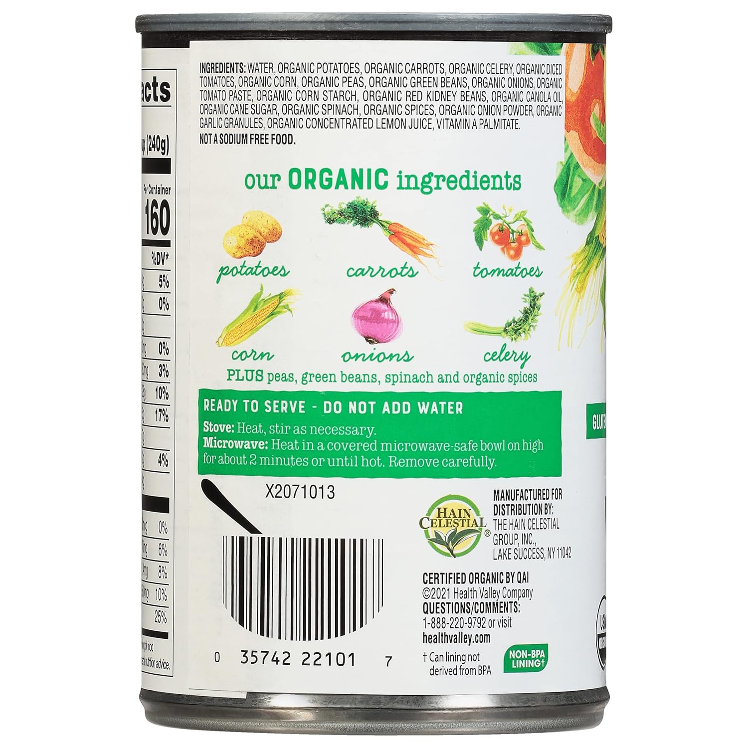 Health Valley Organic Tomato Soup 15 Oz : Grocery & Gourmet Food