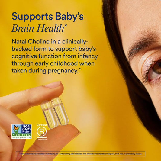 Ritual Natal Choline Supplements: Supports Baby?s Cognitive Function When Taken During Pregnancy and Choline Content in Breastmilk*, 30 Day Supply