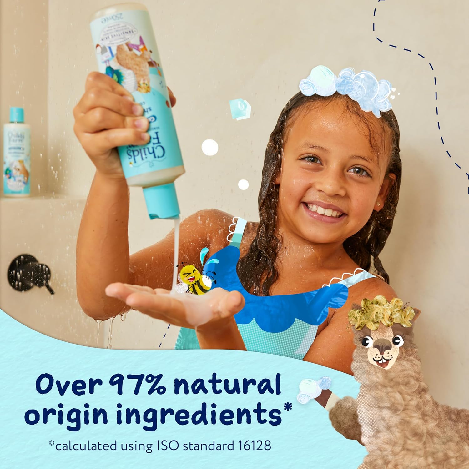 Childs Farm Kids Coco-Nourish Hair Regime Bundle |Tear Free Coconut Shampoo (250Ml), Conditioner (250Ml) And Leave-In Conditioner Spray (100Ml) | Suitable For Dry, Curly And Coily Hair - 3 Pack