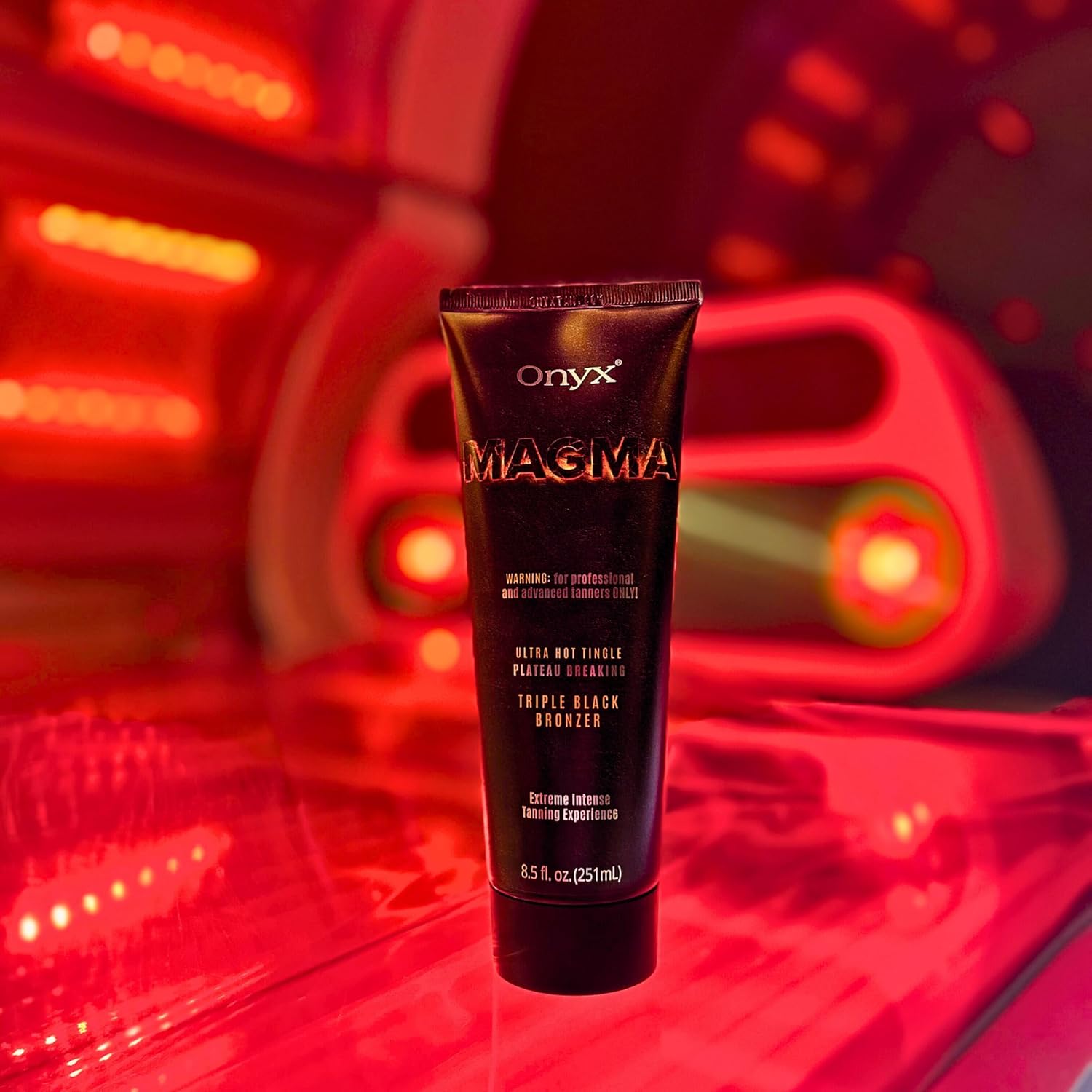 Onyx Magma Tingle Sunbed Cream | Advanced Bronzer for Ultra Dark Tan | Indoor & Outdoor Tanning Lotion with Intense Warming Effect | Hydrating Accelerator for Smooth, Lasting, and Even Results : Amazon.co.uk: Beauty
