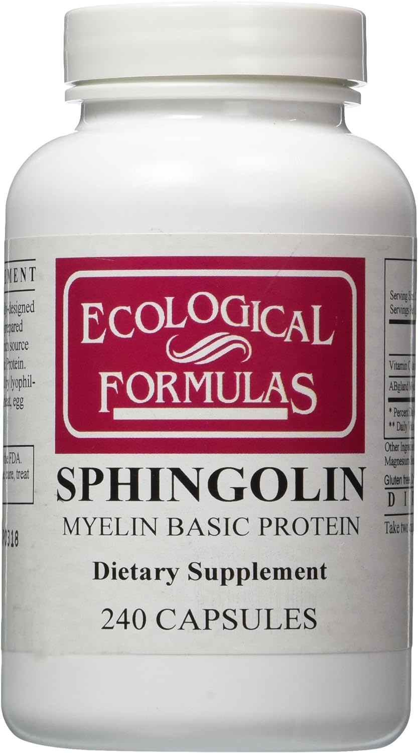 Ecological Formulas - Sphingolin 200 mg 240 caps [Health and Beauty]