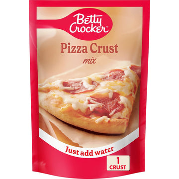 Betty Crocker Pizza Crust Mix, Makes One 12-Inch Crust, 6.5 Oz