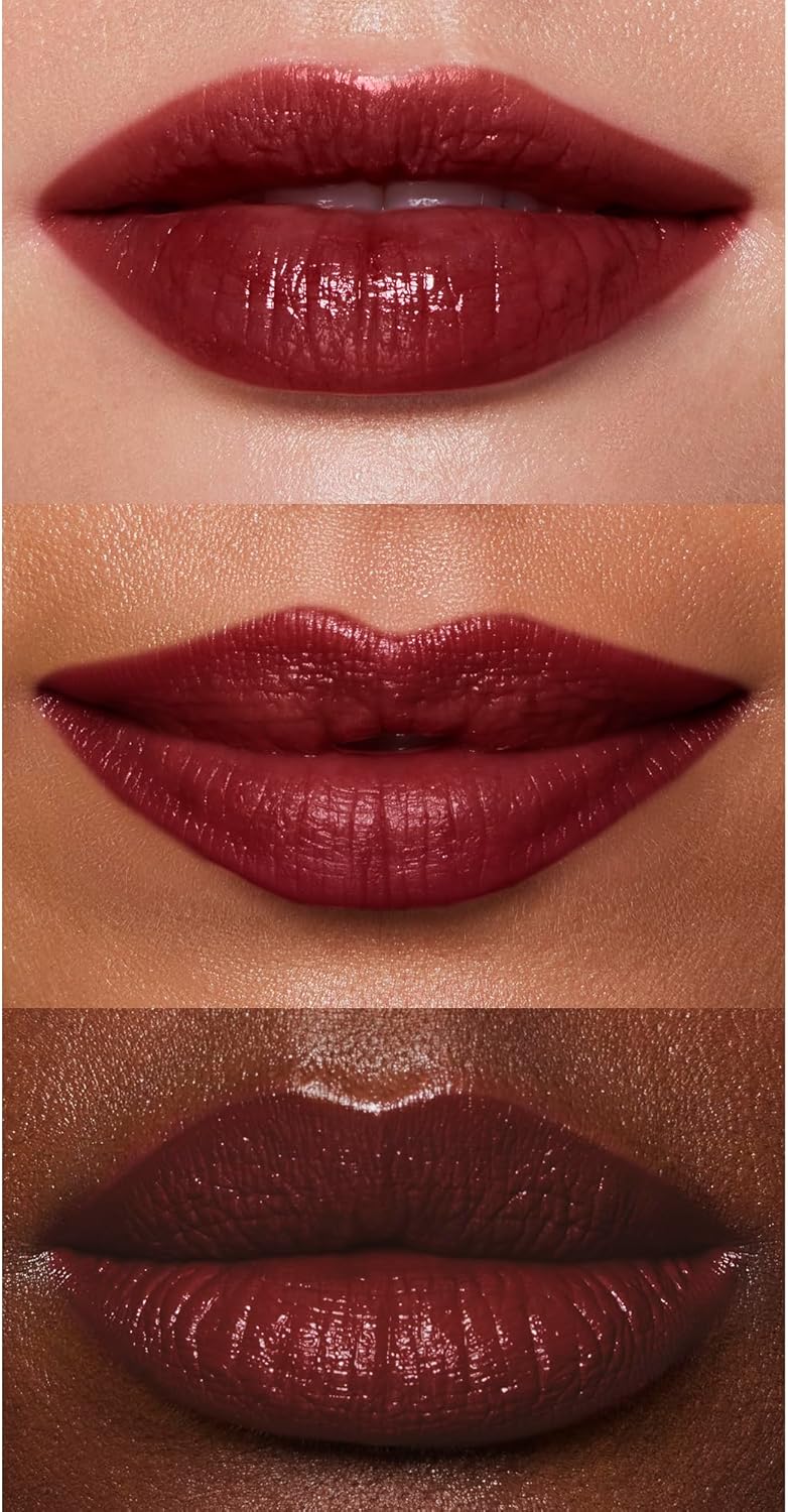 e.l.f. O Face Satin Lipstick, Richly Pigmented, Nourishing & Long-Lasting Creamy Lipstick, Infused With Jojoba, Vegan & Cruelty-Free, Hustle : Amazon.co.uk: Beauty