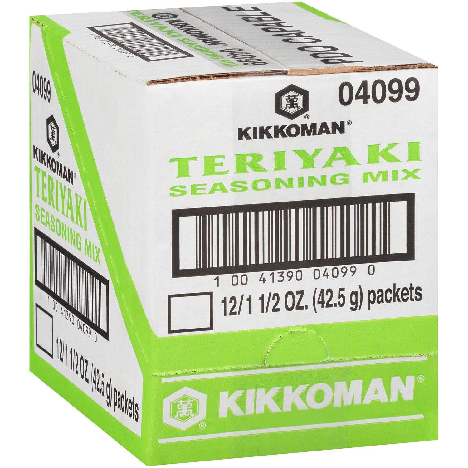 Kikkoman - Delicious Teriyaki Seasoning Mix - Full Flavored Low Sodium & No Fat - All Purpose Seasoning, No Added Preservatives & No High Fructose Corn Syrup “ 1.5 Oz (Pack Of 12)