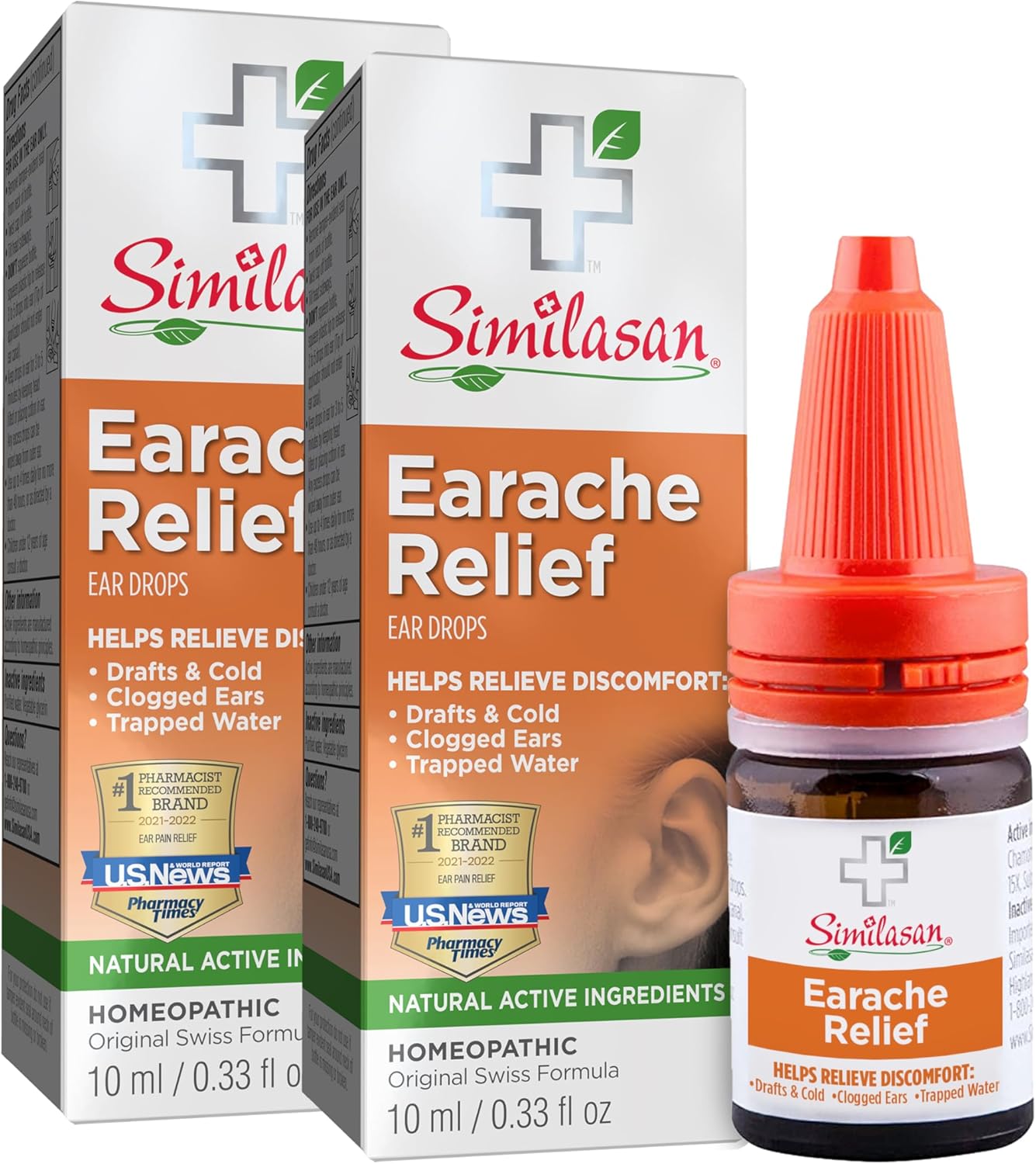 Similasan Earache Relief, 2 Count