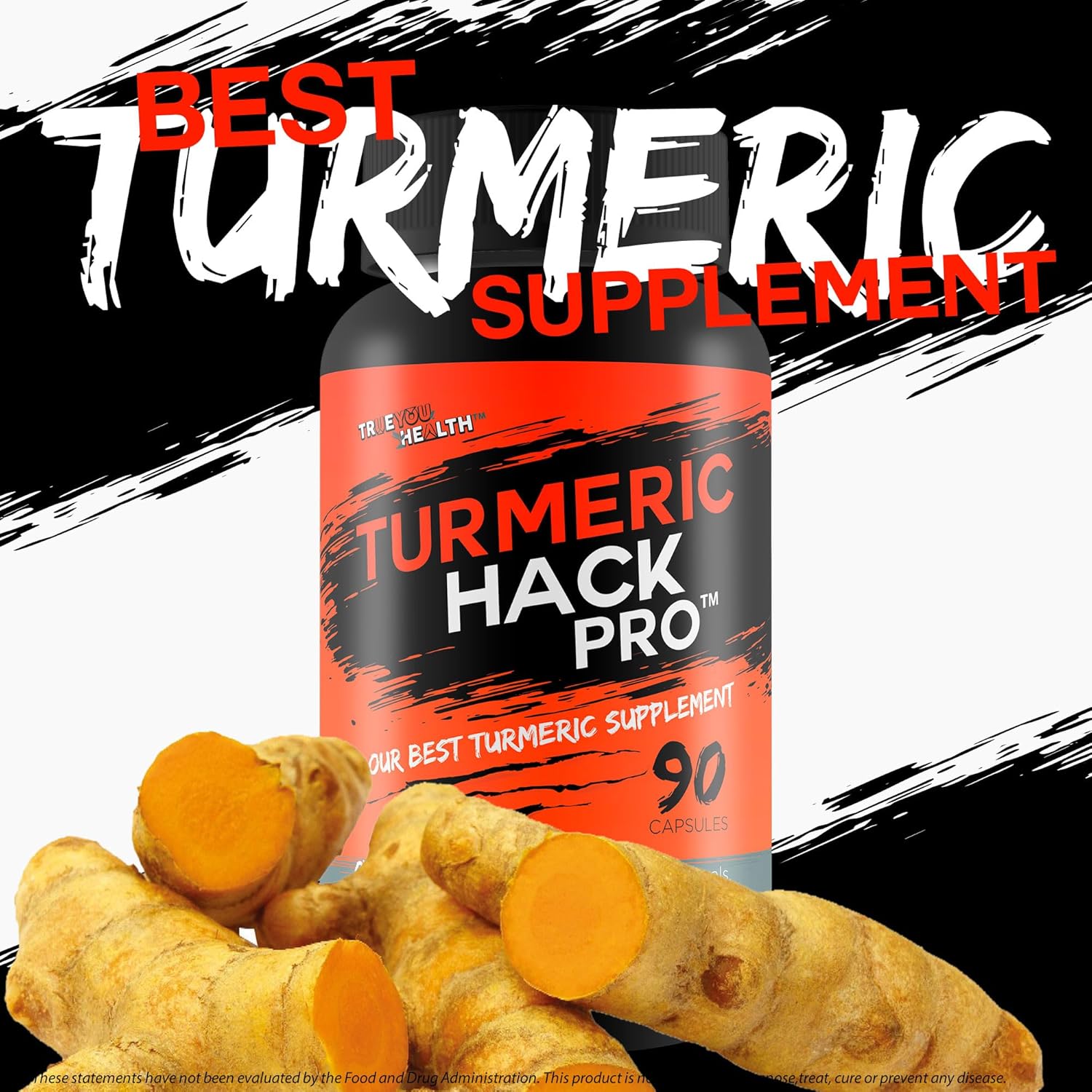 Turmeric Hack Pro - Our Best Super High Absorption Turmeric Curcumin With Black Pepper, Cinnamon, Ginger, Berberine & More! Extra Strength Turmeric And Cinnamon Hack Turmeric Trick Turmeric Supplement : Health & Household