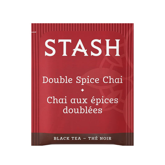 Stash Tea Double Spice Chai Black Tea, 6 Boxes With 18 Tea Bags Each (108 Tea Bags Total)