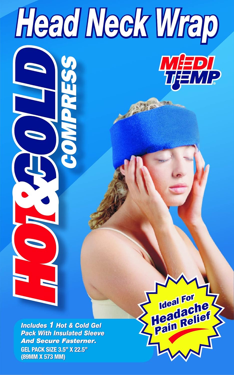 Head-Neck Hot & Cold Reusable Compress Pad 1 Ea