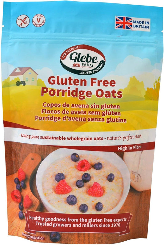 Glebe Farm, Gluten-Free Porridge Oats - 6 X 450 Gram, Vegan, Healthy, High in Fibre : Amazon.co.uk: Grocery