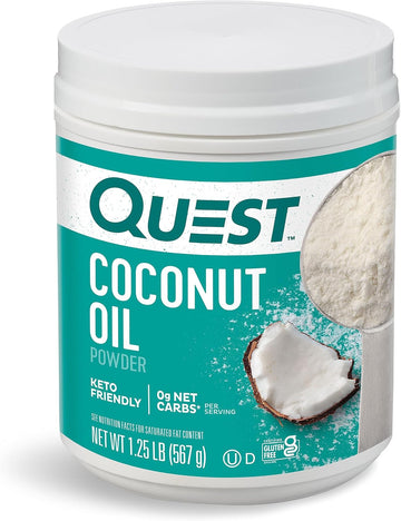 Quest Nutrition Coconut Oil Powder, 56 Servings, 560 G, 1.25 Lb