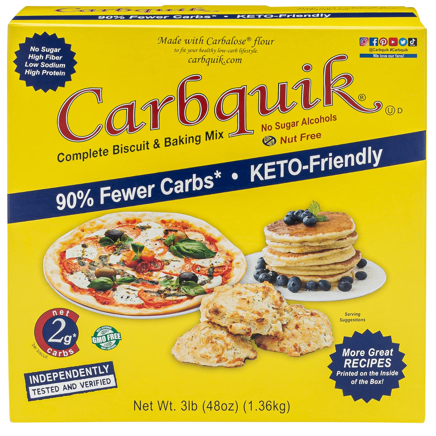 Carbquik Baking Mix (3 lb. box)