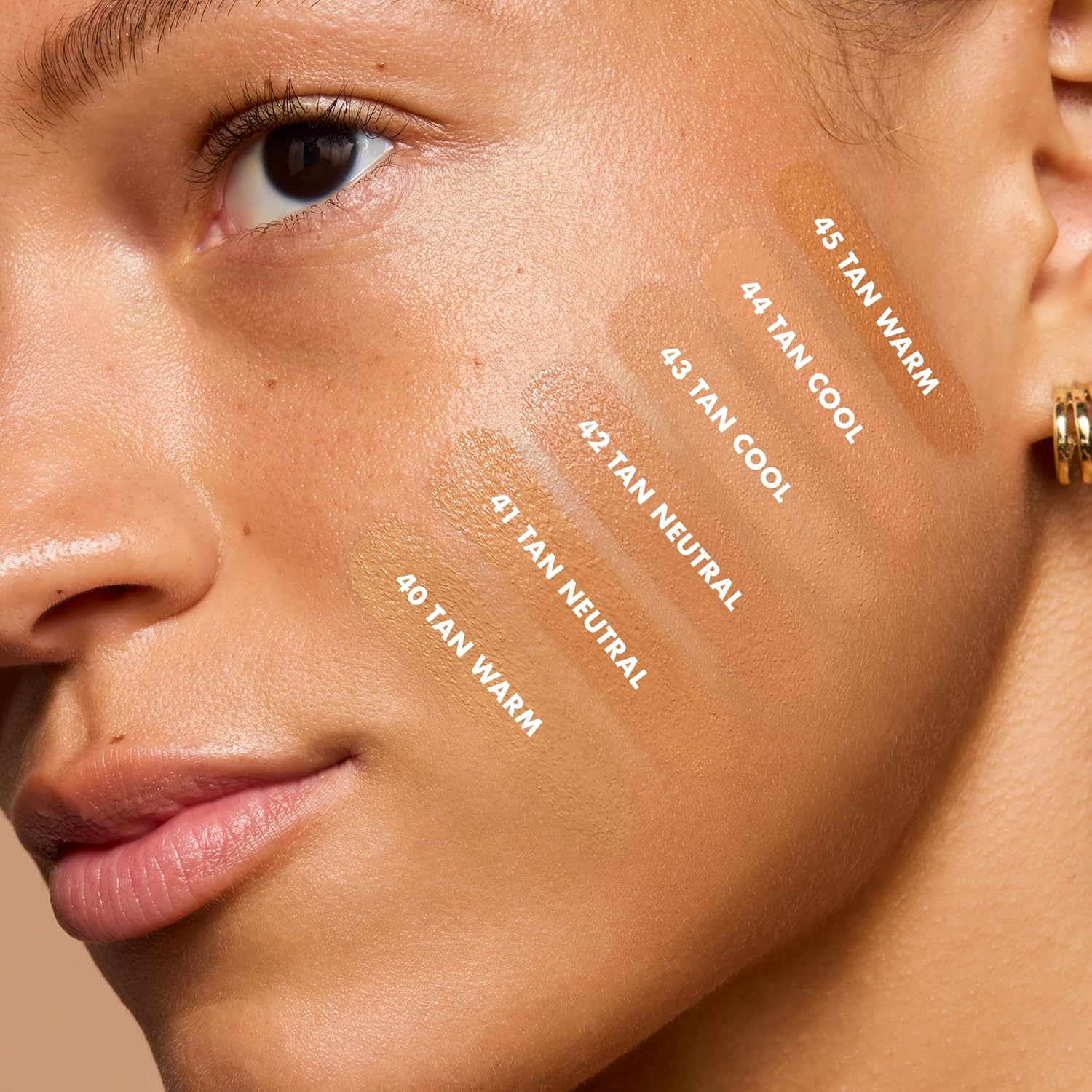 e.l.f. Soft Glam Foundation, Medium Coverage, Long-Lasting & Buildable Foundation For A Smooth, Satin Finish, Vegan & Cruelty-Free, 44 Tan Cool : Amazon.co.uk: Beauty