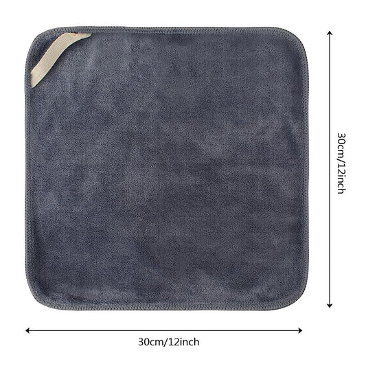 Vorlan Microfiber Facial Cloths Fast Drying Washcloth Absorbent Face Wash Cloth Soft Makeup Remover Cloths 12Inch X 12Inch