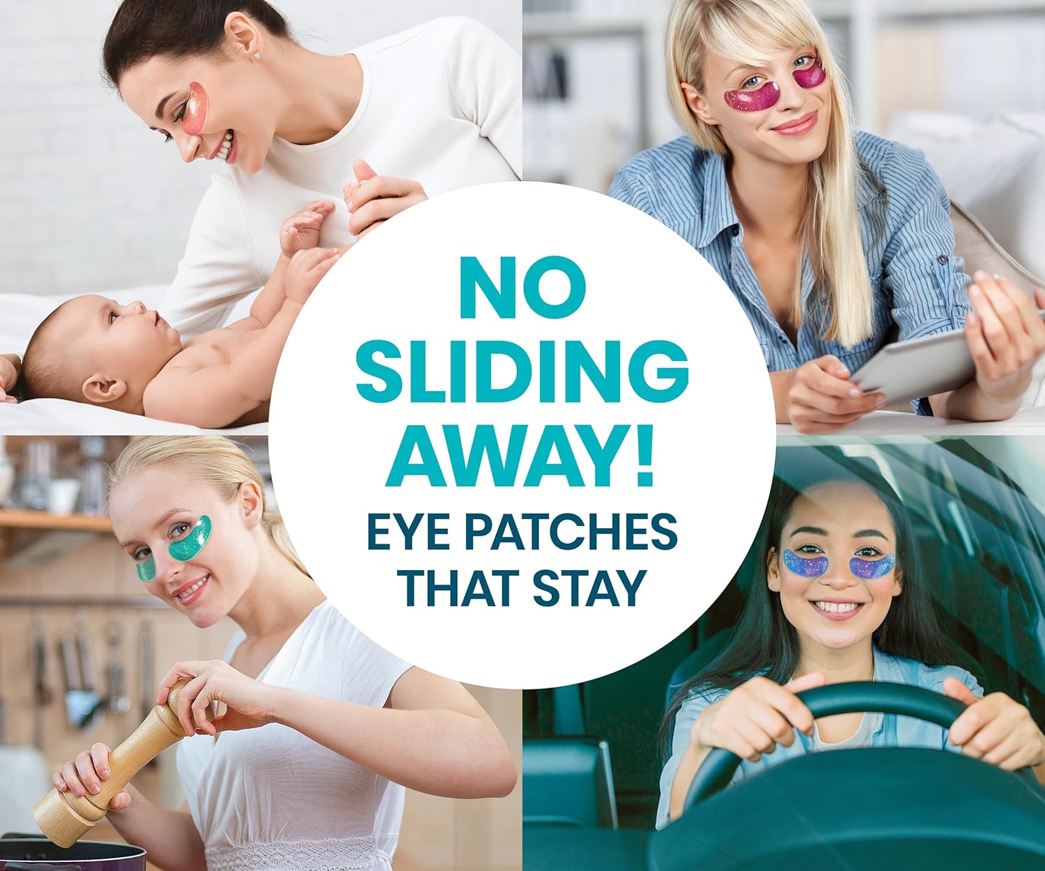 Stylia Under Eye Patches For Puffy Eyes And Dark Circles (6 Pairs) - Marine Collagen Under Eye Mask With Retinol, Vitamin C, Hyaluronic Acid, Pearl Extract - Eye Masks For Dark Circles And Puffiness : Beauty & Personal Care