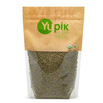 Yupik Organic Mung Beans, 2.2 lb, Non-GMO, Vegan, Gluten-Free, Pack of 1
