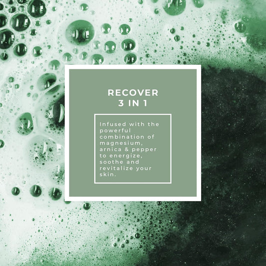 Pecksniff'S Recover Magnesium 3-In-1 Arnica And Pepper Shower Gel | 500Ml /16.9 Fl Oz