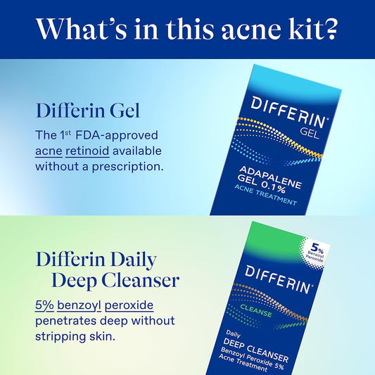 Differin Gel + Bpo 5% Cleanser