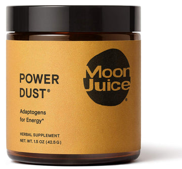 Moon Juice Power Dust Energy Support - Natural Mushroom Based Adaptogenic Powder Supplement - Ashwagandha, Ginseng, Cordyceps, Astragalus & Rhodiola - Vegan, Gluten-Free, Caffeine-Free (1.5Oz)