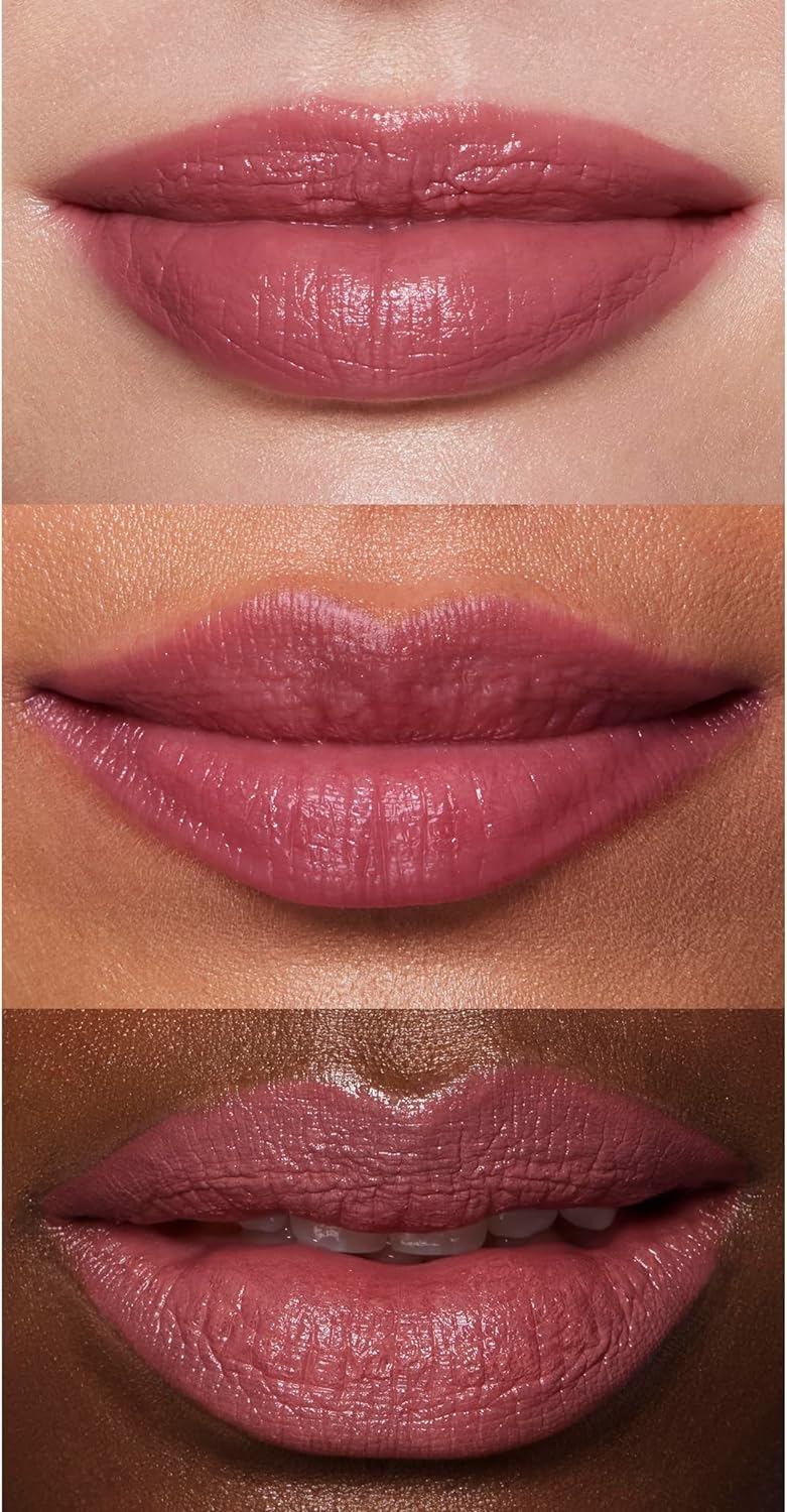 e.l.f. O Face Satin Lipstick, Richly Pigmented, Nourishing & Long-Lasting Creamy Lipstick, Infused With Jojoba, Vegan & Cruelty-Free, Vocal : Amazon.co.uk: Beauty