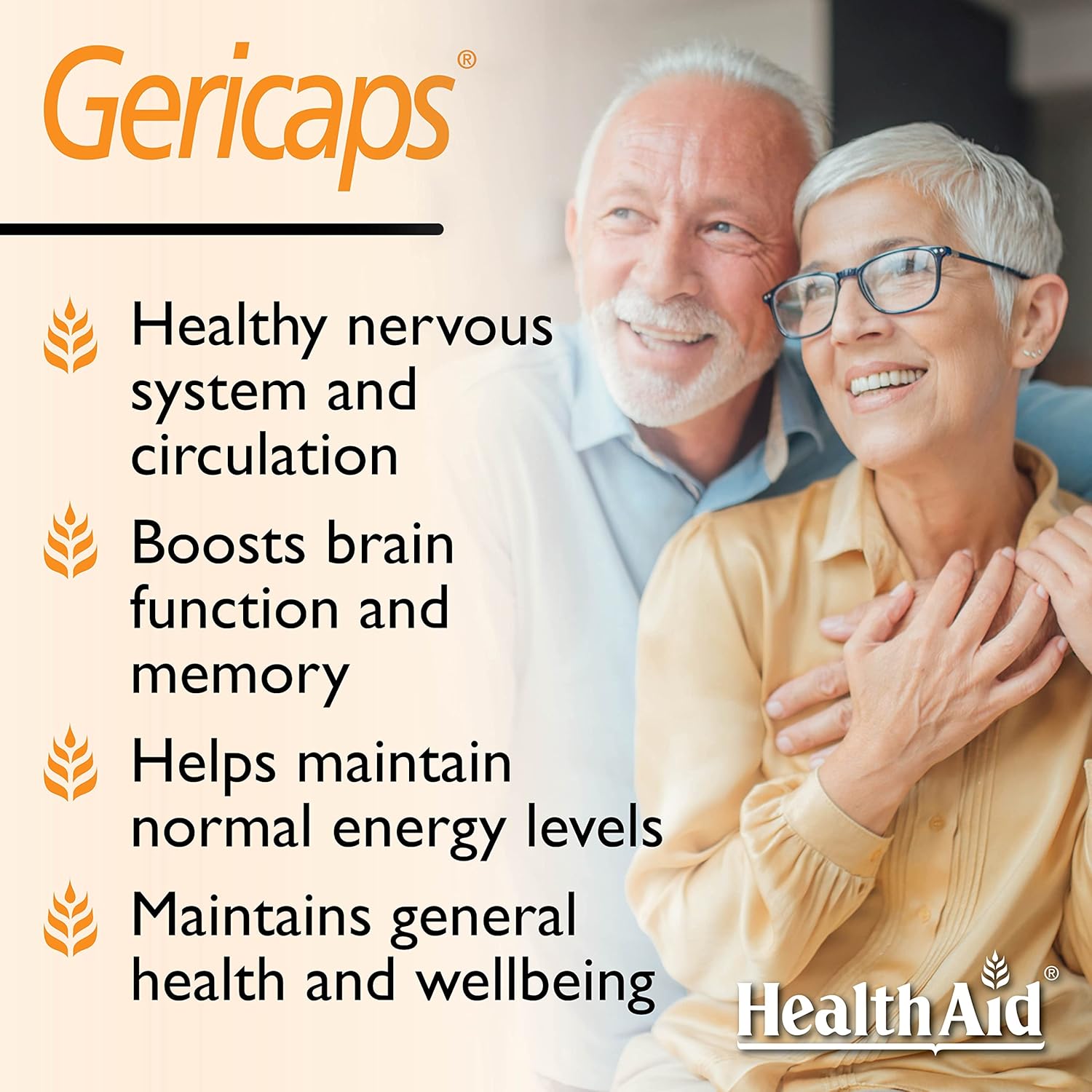 HealthAid Gericaps - 100 Capsules : Amazon.co.uk: Health & Personal Care