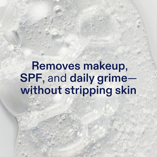 Skinfix Ceramide + Ectoin Gentle Gel Cleanser Mini - 1.5 Oz - Removes Makeup & Spf - Cleanses & Hydrates Skin - Vegan, Cruelty Free