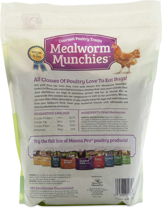 Manna Pro Mealworm Munchies, 30 Oz