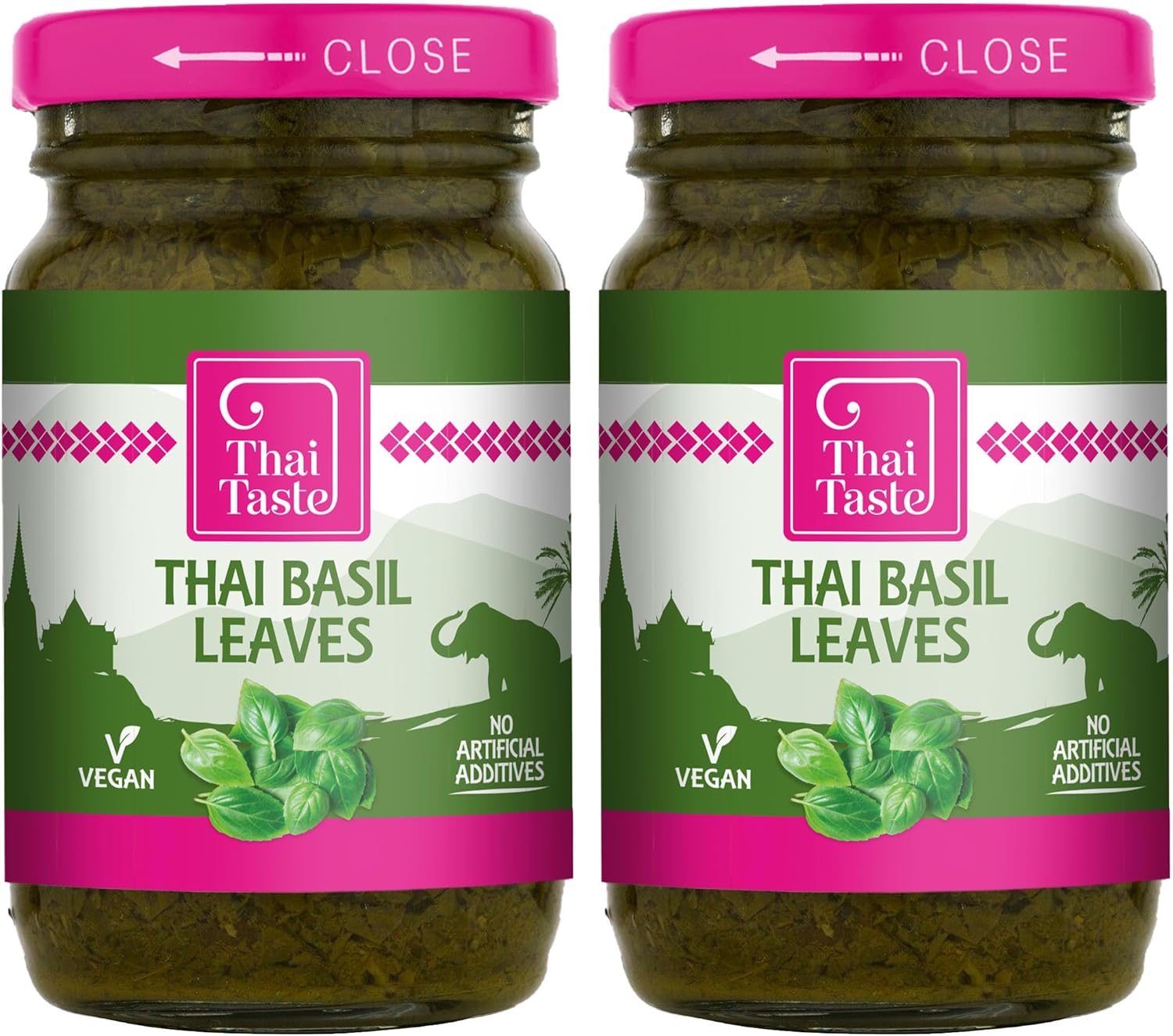 Thai Taste | Basil Leaves | 2 X 114G (Uk)