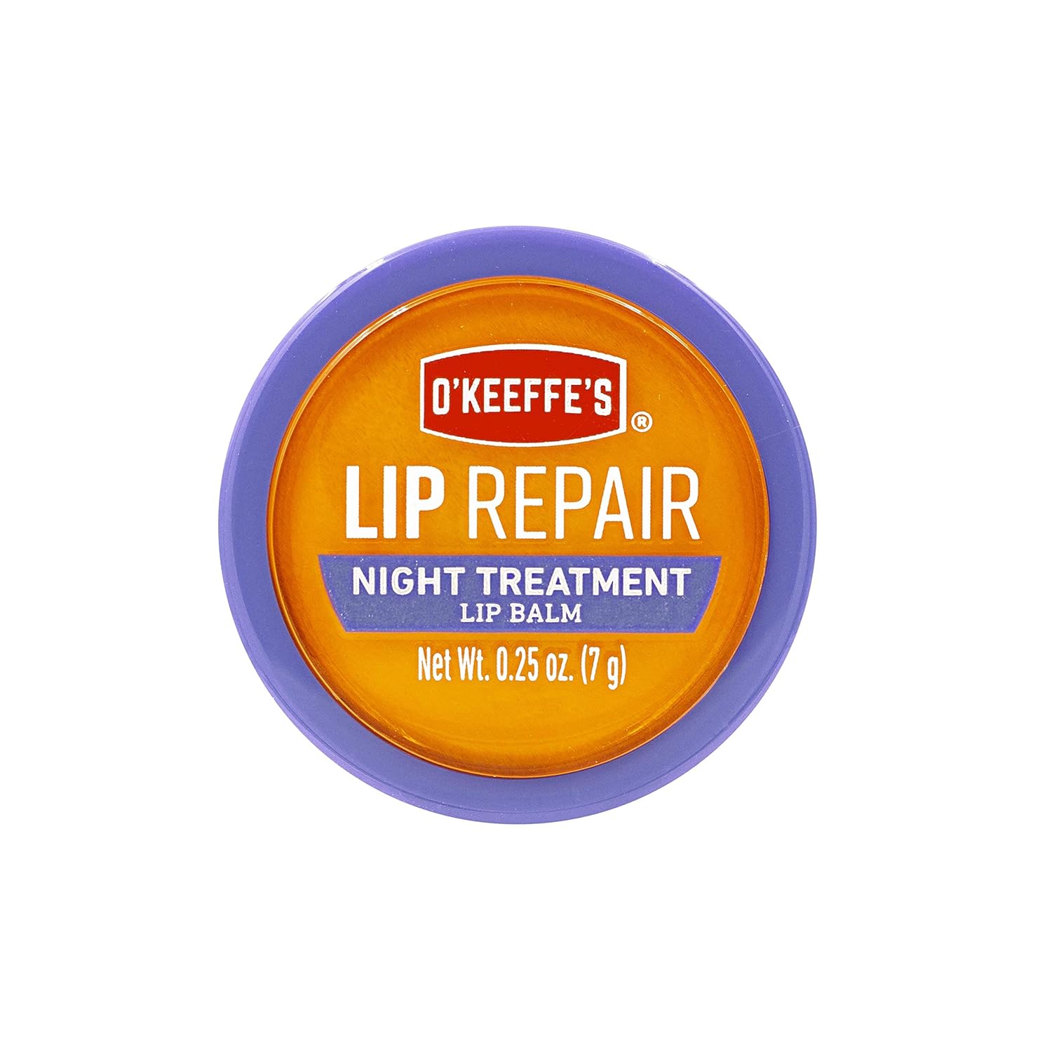 O'Keeffe's Lip Repair Night Treatment Lip Balm, 0.25 Ounce Jar, (Pack of 1) : Beauty & Personal Care