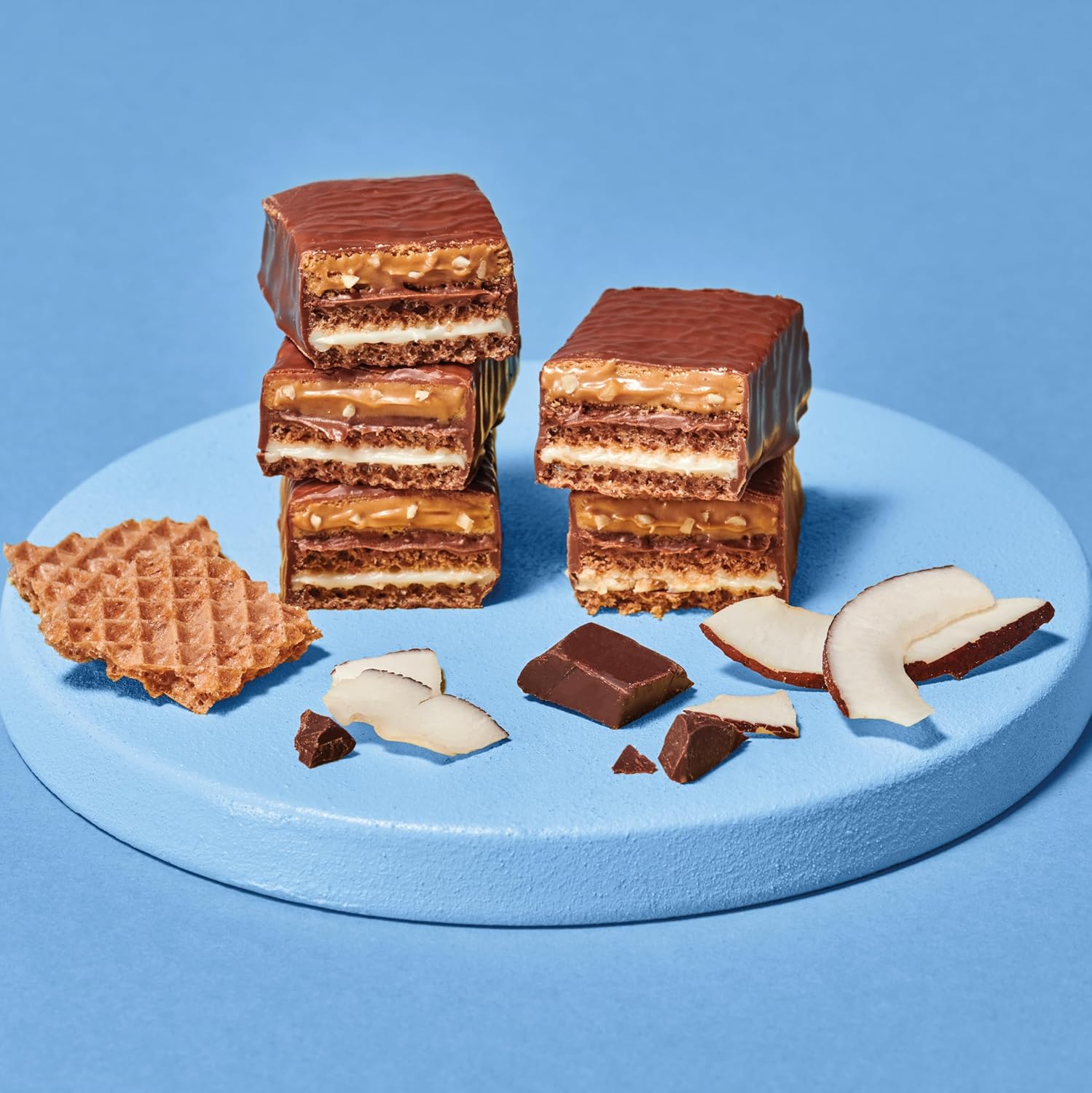 MaxiNutrition Milk & Hazelnut Protein Waffle Bar, 175 kcal, 8.9g protein 12 x 40g bars : Amazon.co.uk: Health & Personal Care