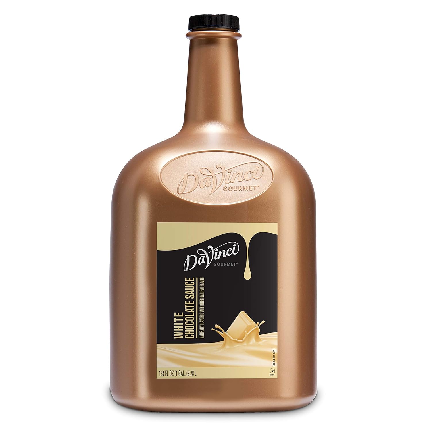 Davinci Gourmet White Chocolate Sauce, 128 Fluid Ounce (Pack Of 1)