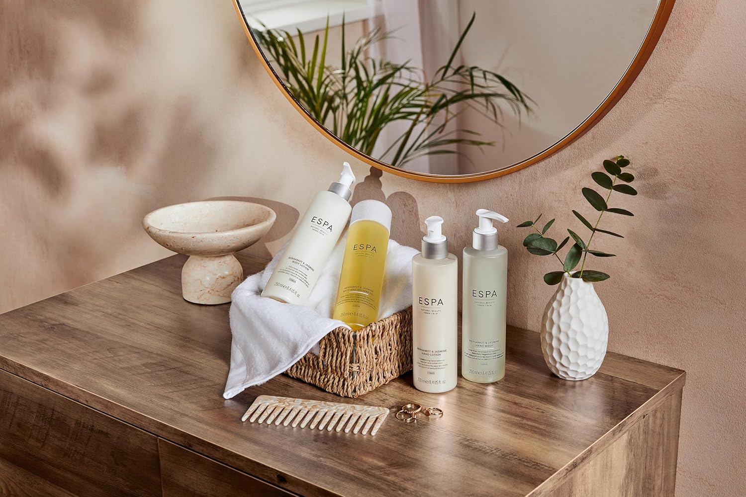 Espa | Bergamot & Jasmine Bath And Shower Gel | 250Ml |100% Natural Fragrance : Beauty & Personal Care