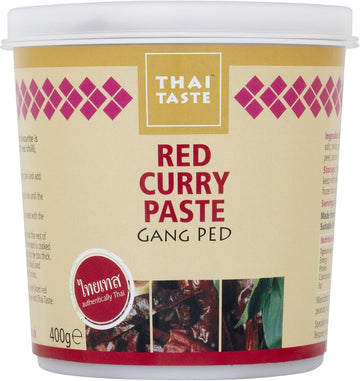 Thai Taste Red Curry Paste, 400 G