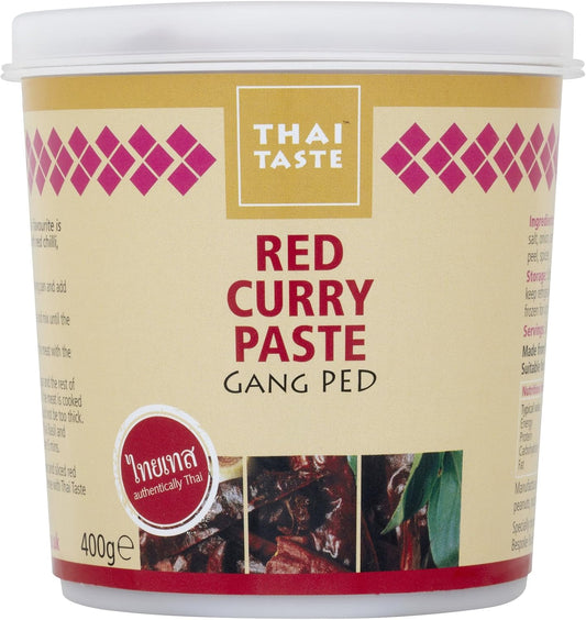 Thai Taste Red Curry Paste, 400 G