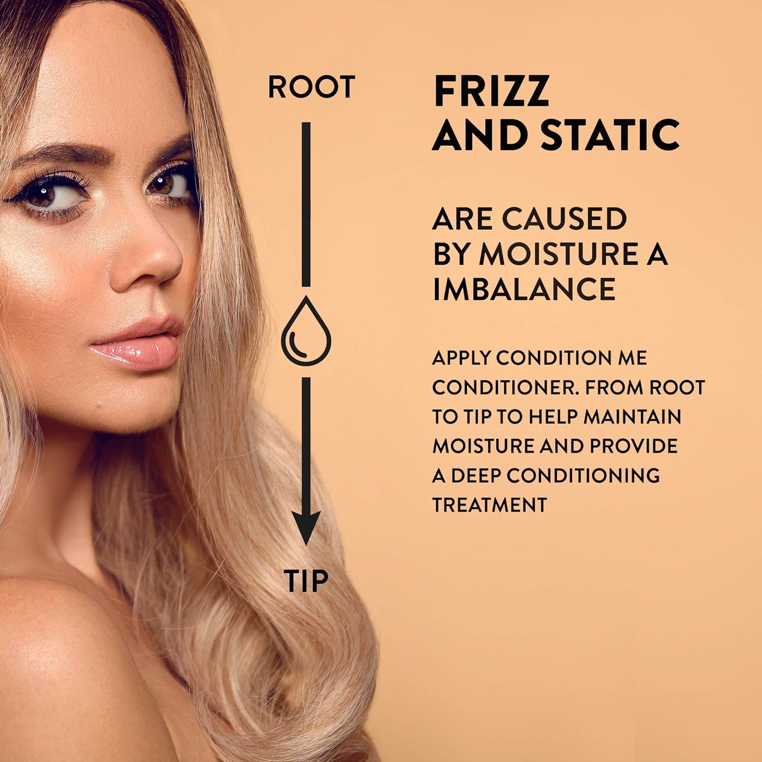 Hair Growth Conditioner & Deep Conditioning Repair System for that Salon Look & Shine, instantly detangler & prevents breakage. Anti-Frizz, Hydrating Hair, Sulfate free, Best for dry Hair : Beauty & Personal Care